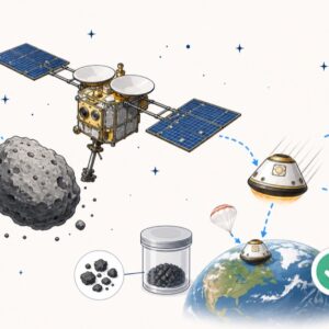 hayabusa-2-ci-ha-riportato-i-primi-frammenti-di-asteroide